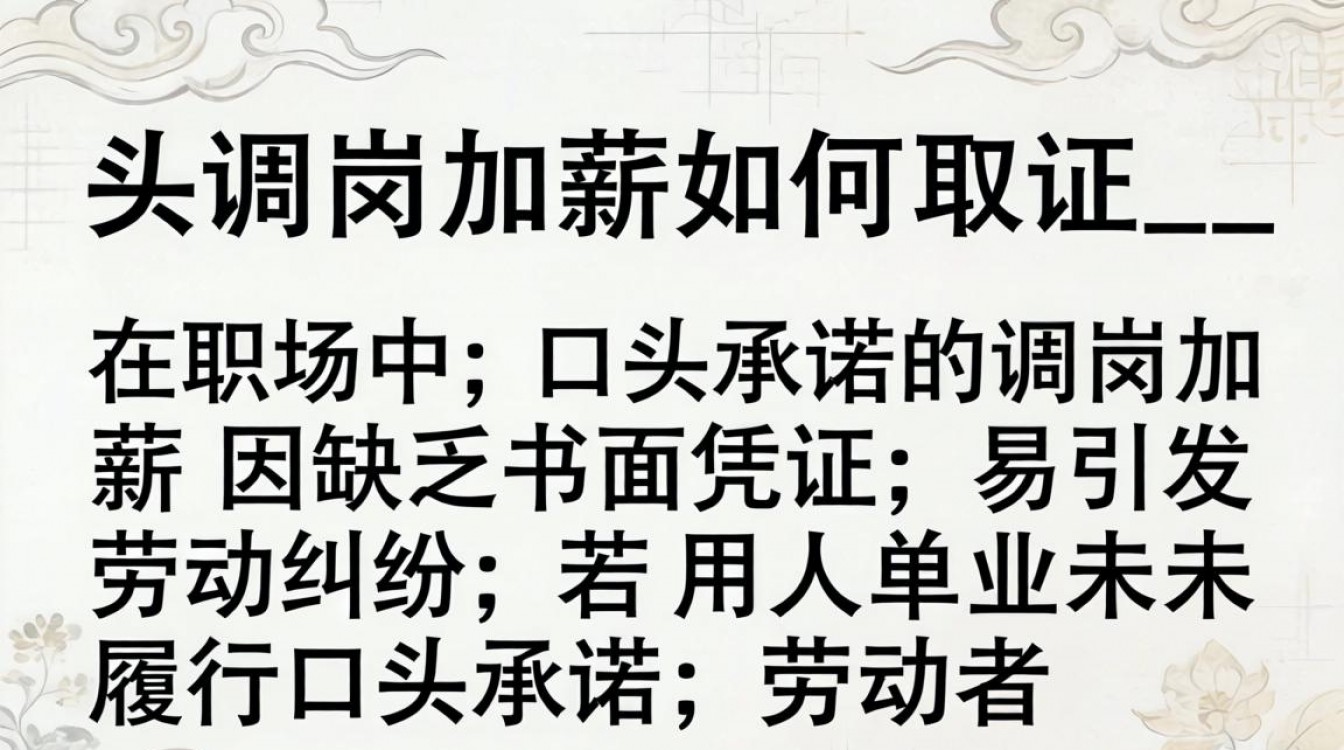 口头调岗加薪没证据?怎么合法有效维权取证?-图3 口头调岗加薪没证据?怎么合法有效维权取证?-图3