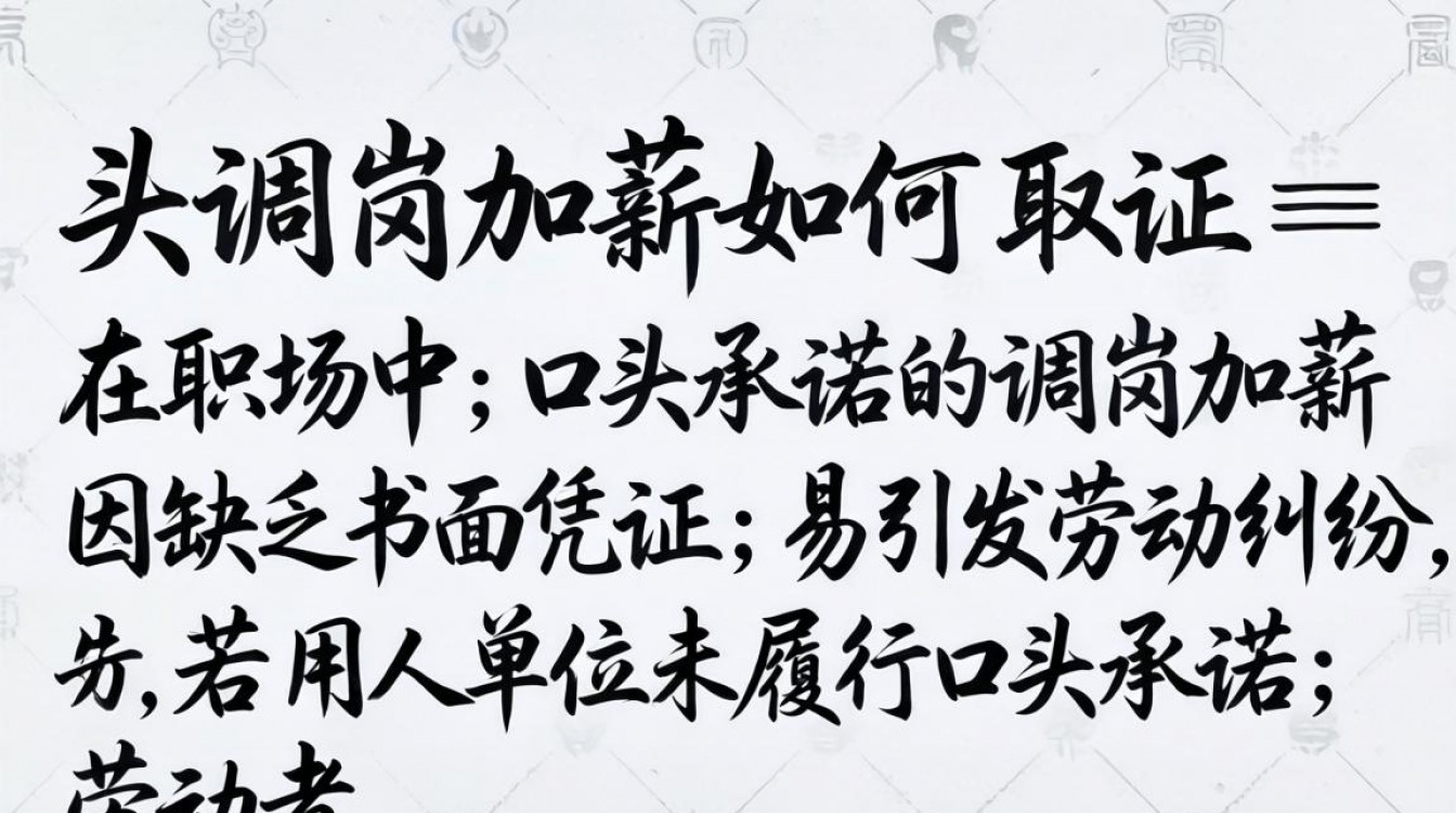 口头调岗加薪没证据?怎么合法有效维权取证?-图2 口头调岗加薪没证据?怎么合法有效维权取证?-图2