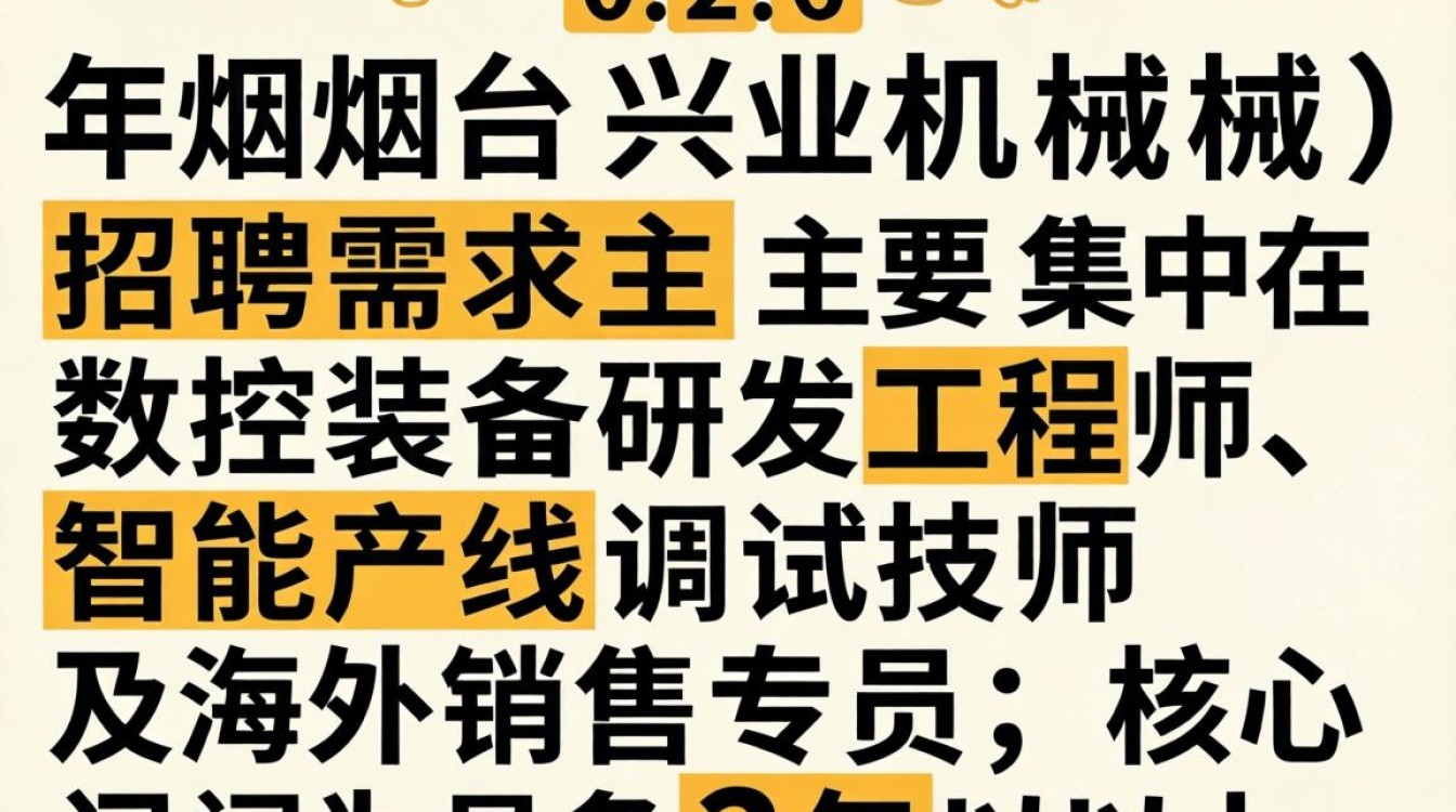 烟台兴业机械招聘吗?烟台兴业机械招聘哪里看?-图3 烟台兴业机械招聘吗?烟台兴业机械招聘哪里看?-图3