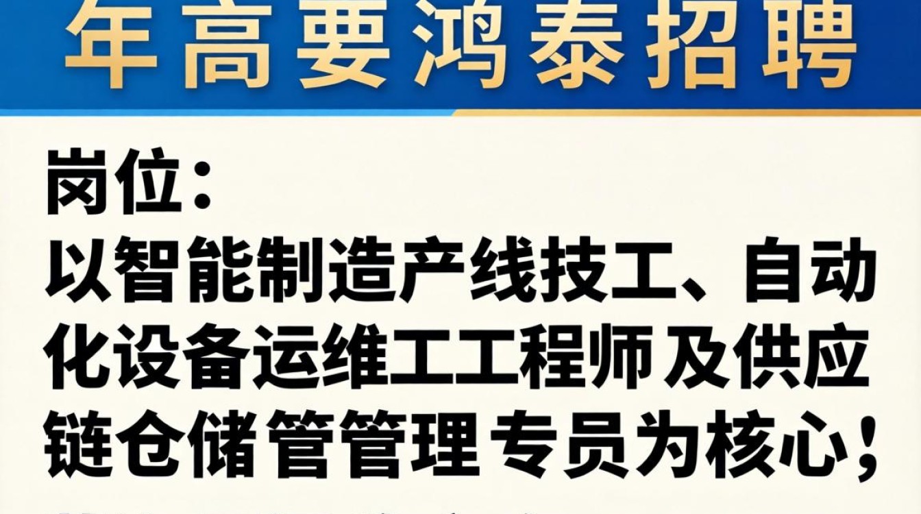 高要鸿泰招聘岗位有哪些?高要鸿泰最新招聘-图3 高要鸿泰招聘岗位有哪些?高要鸿泰最新招聘-图3