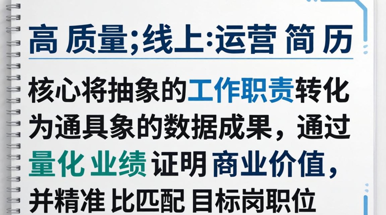 线上运营简历怎么写？零经验如何写出高薪简历-图3