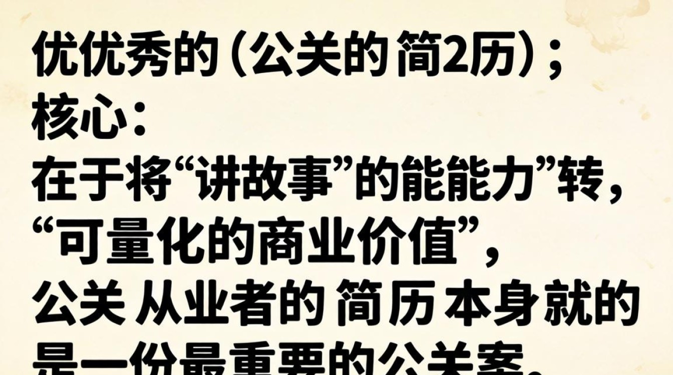 公关简历怎么做?专业公关简历模板下载-图2 公关简历怎么做?专业公关简历模板下载-图2