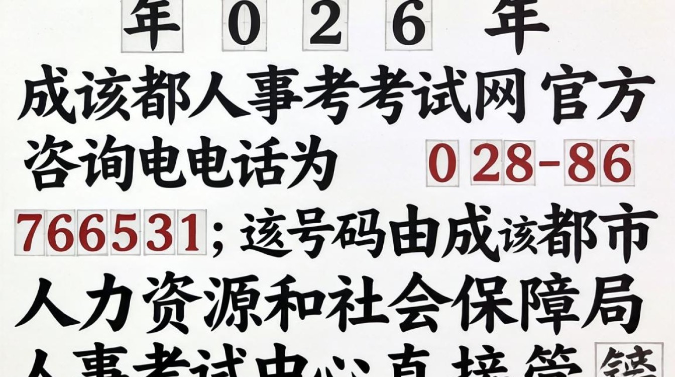 成都人事考试网电话是多少?成都人事考试网电话