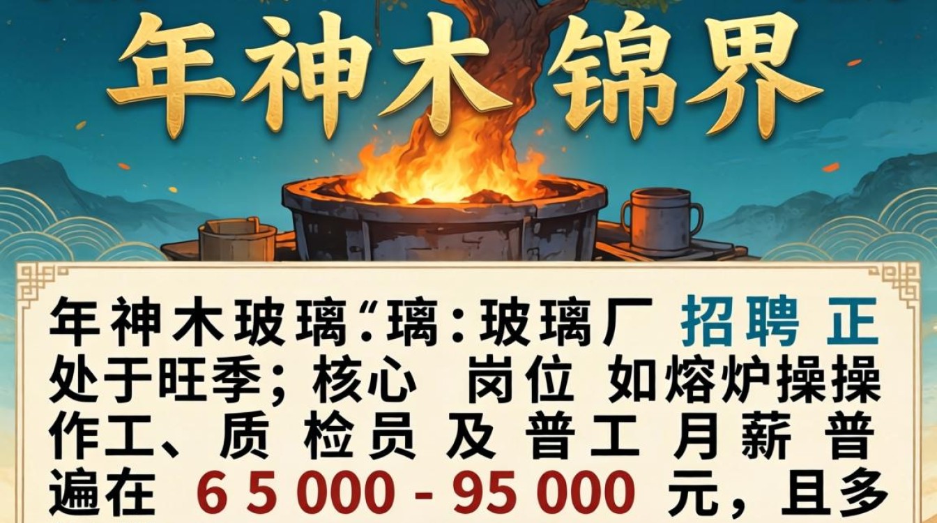 神木锦界玻璃厂招聘吗？神木锦界玻璃厂最新招聘岗位-图1