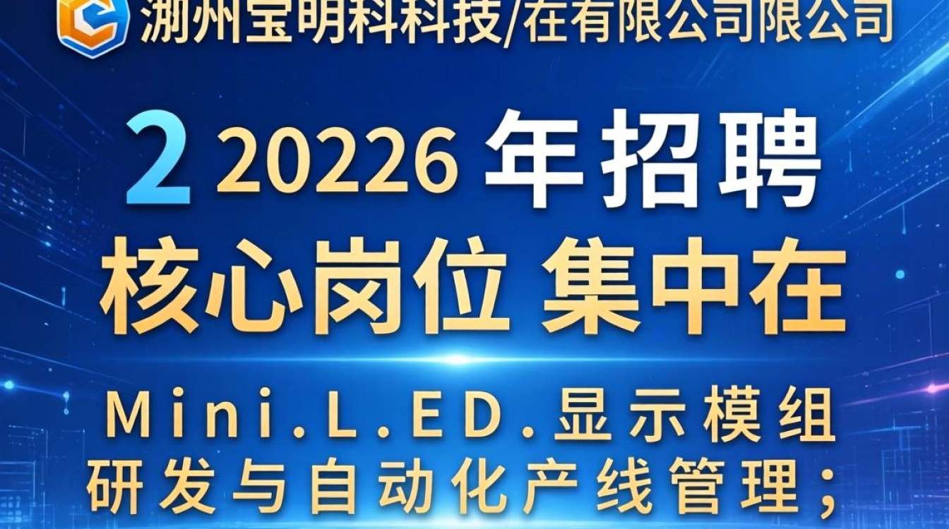 惠州宝明科技有限公司招聘吗?惠州宝明科技有限公司招聘哪里看-图1 惠州宝明科技有限公司招聘吗?惠州宝明科技有限公司招聘哪里看-图1
