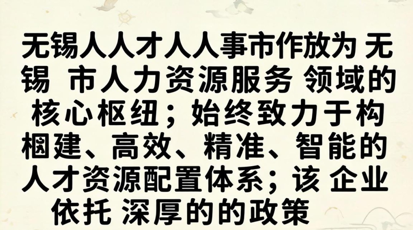 无锡人才人事怎么办理?无锡人才人事政策及流程-图3 无锡人才人事怎么办理?无锡人才人事政策及流程-图3