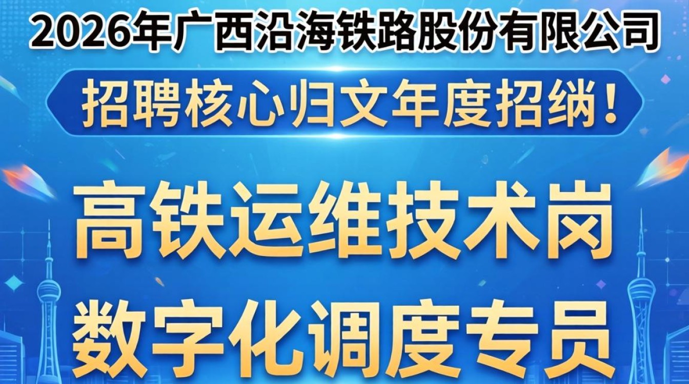 广西沿海铁路股份有限公司招聘,广西沿海铁路招聘条件是什么?-图1 广西沿海铁路股份有限公司招聘,广西沿海铁路招聘条件是什么?-图1