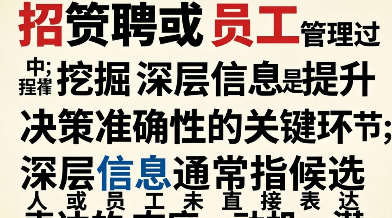 HR如何通过提问挖掘候选人深层信息?面试提问技巧有哪些-图1 HR如何通过提问挖掘候选人深层信息?面试提问技巧有哪些-图1