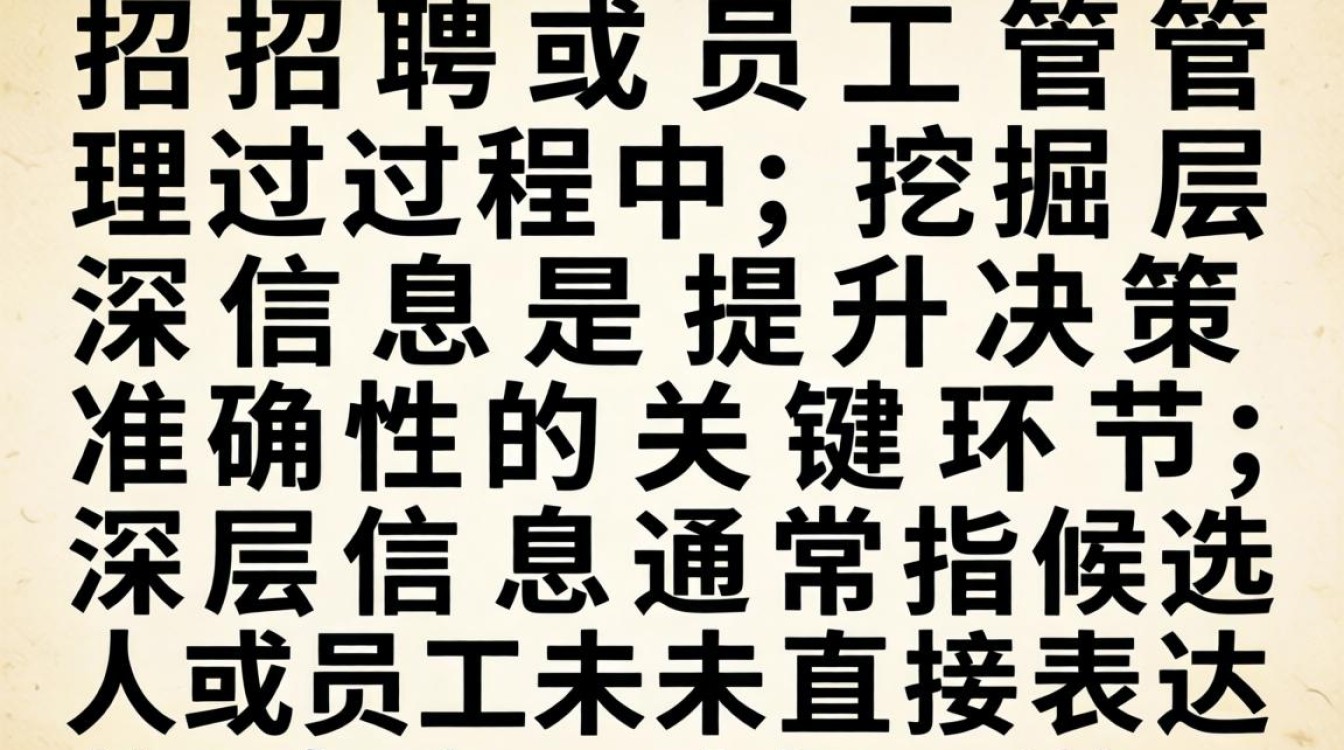 HR如何通过提问挖掘候选人深层信息?面试提问技巧有哪些-图2 HR如何通过提问挖掘候选人深层信息?面试提问技巧有哪些-图2