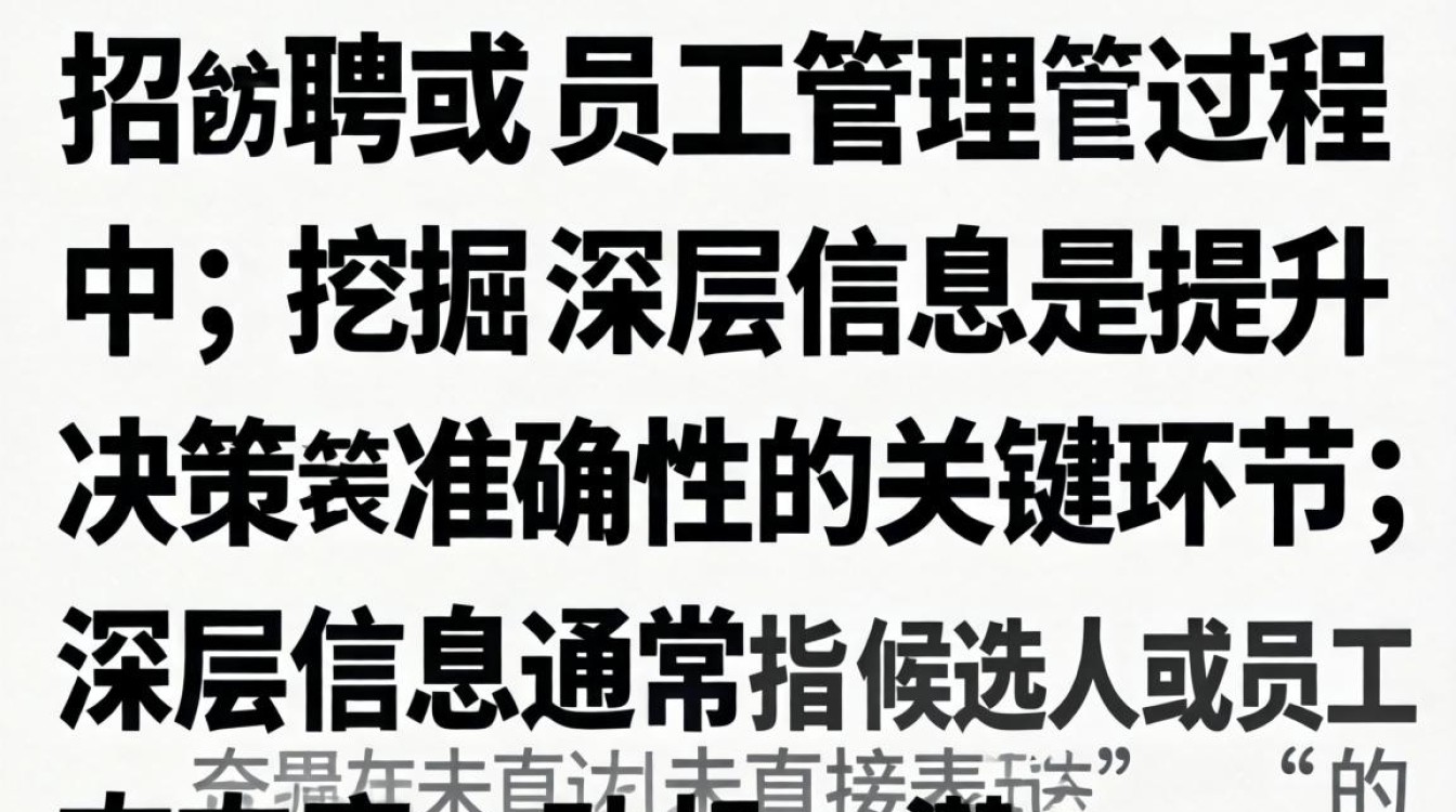 HR如何通过提问挖掘候选人深层信息?面试提问技巧有哪些-图3 HR如何通过提问挖掘候选人深层信息?面试提问技巧有哪些-图3