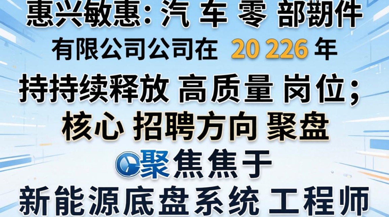 嘉兴敏惠汽车零部件有限公司招聘吗?最新招聘岗位要求和薪资待遇-图3 嘉兴敏惠汽车零部件有限公司招聘吗?最新招聘岗位要求和薪资待遇-图3