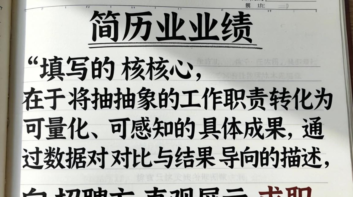 简历业绩怎么填?掌握这3个技巧让HR眼前一亮