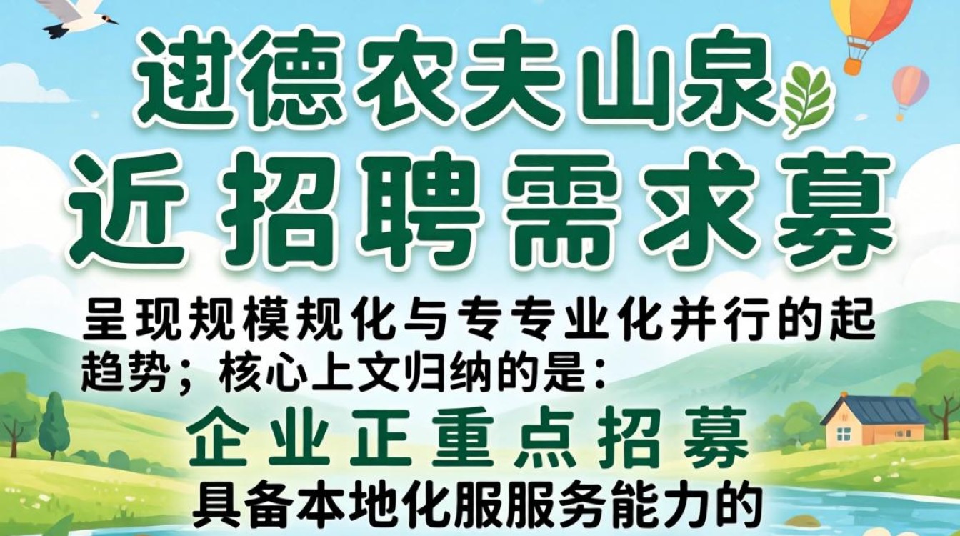 建德农夫三泉招聘,建德农夫山泉招聘条件是什么?-图2 建德农夫三泉招聘,建德农夫山泉招聘条件是什么?-图2