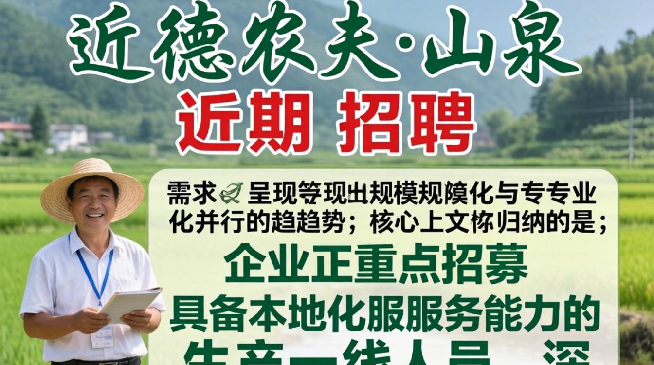 建德农夫三泉招聘,建德农夫山泉招聘条件是什么?-图3 建德农夫三泉招聘,建德农夫山泉招聘条件是什么?-图3