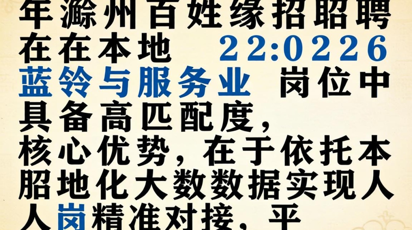 滁州百姓缘招聘是真的吗?滁州百姓缘招聘最新岗位有哪些-图2 滁州百姓缘招聘是真的吗?滁州百姓缘招聘最新岗位有哪些-图2