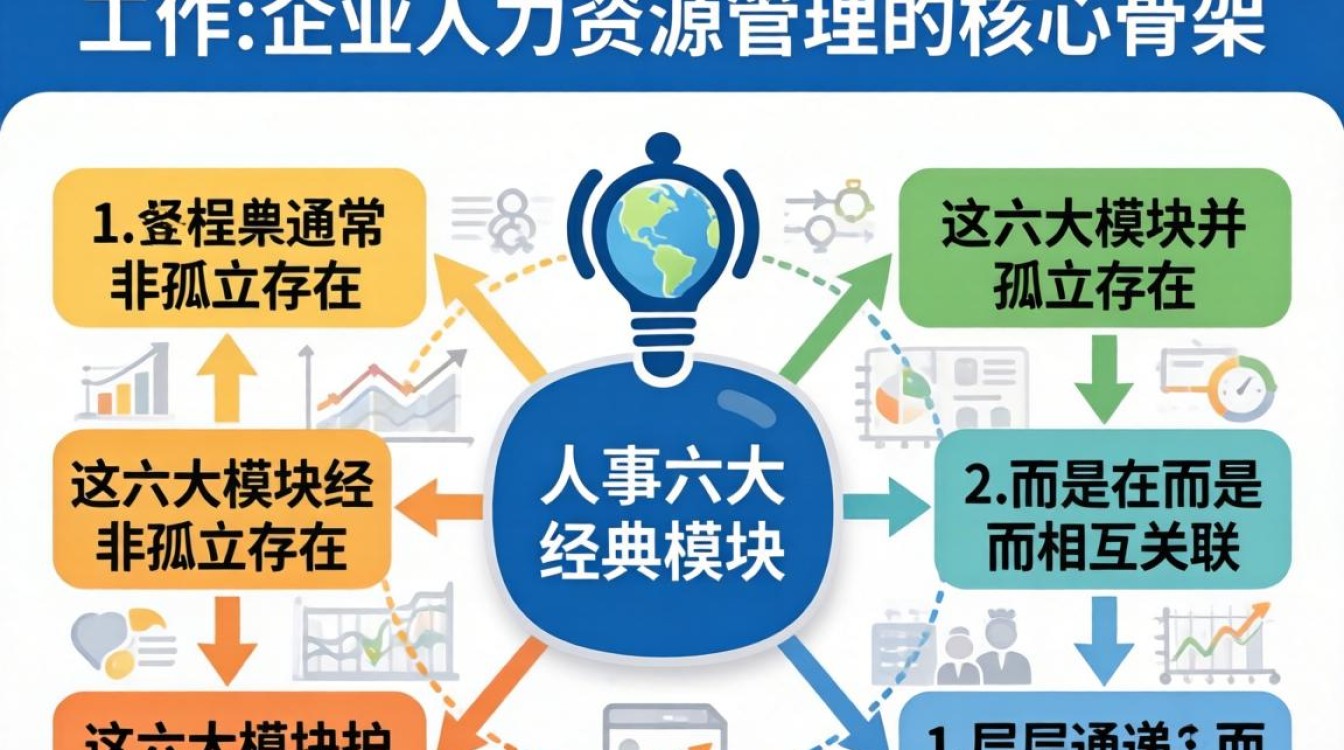 人事工作六大模块是什么，人力资源六大模块详解
