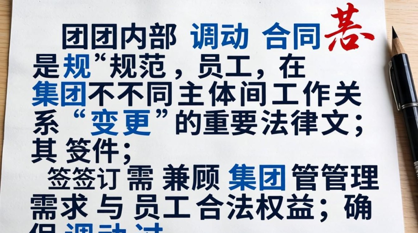 集团内部调动合同怎么签才合法有效？-图2