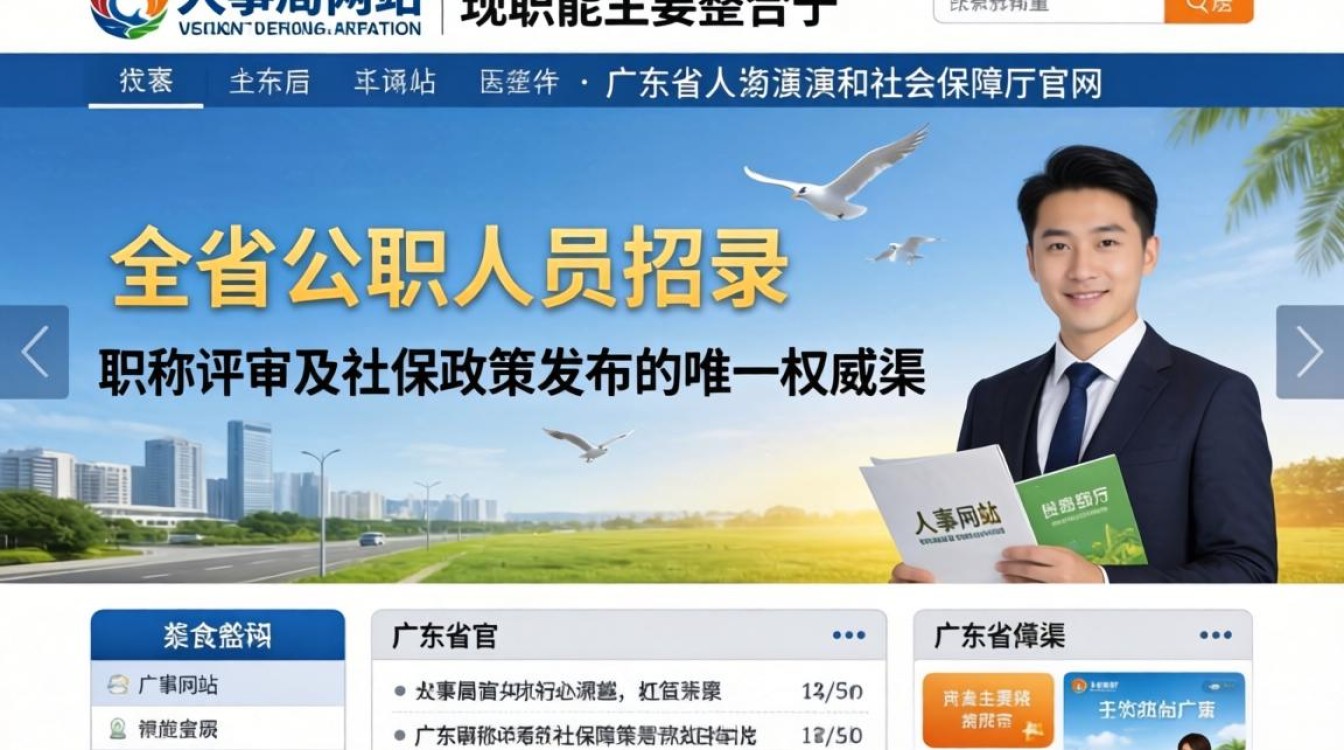 广东省人事局网站入口在哪？广东省人事局官网