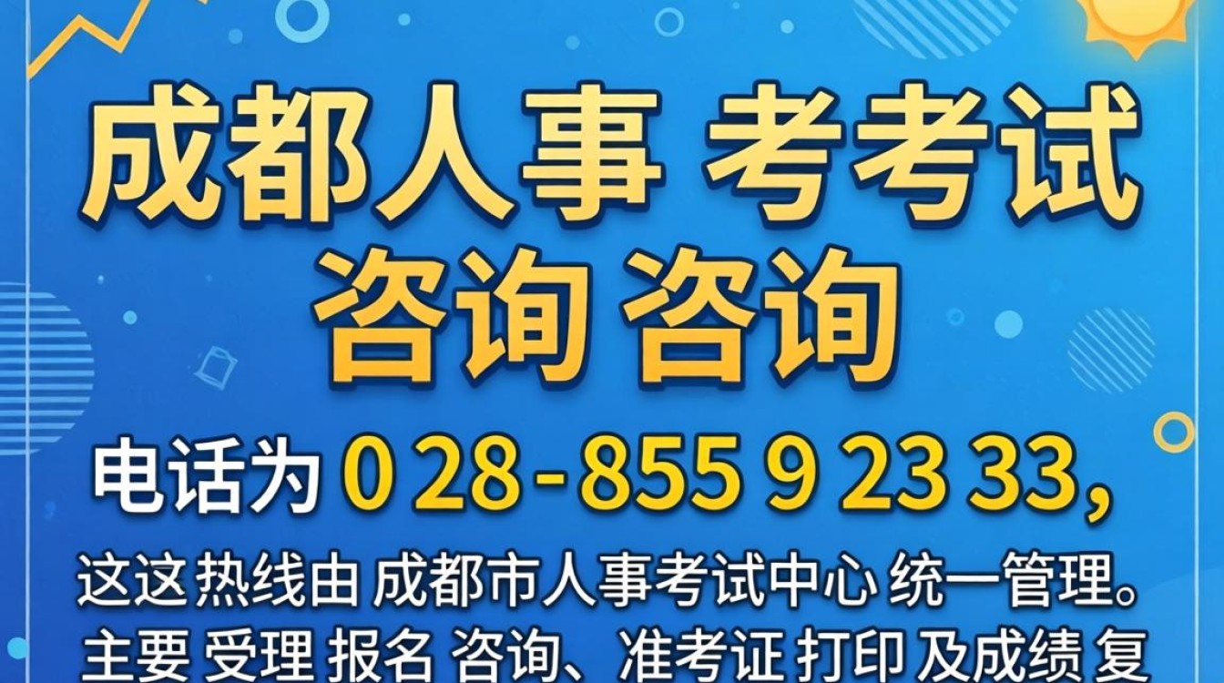 成都人事考试电话是多少,成都人事考试中心联系电话