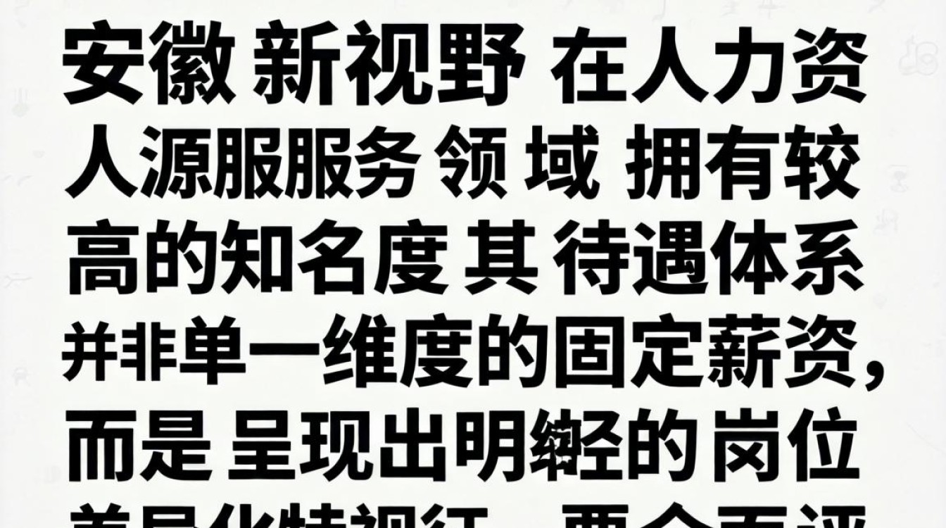 安徽新视野待遇怎么样？员工真实工资福利揭秘-图2