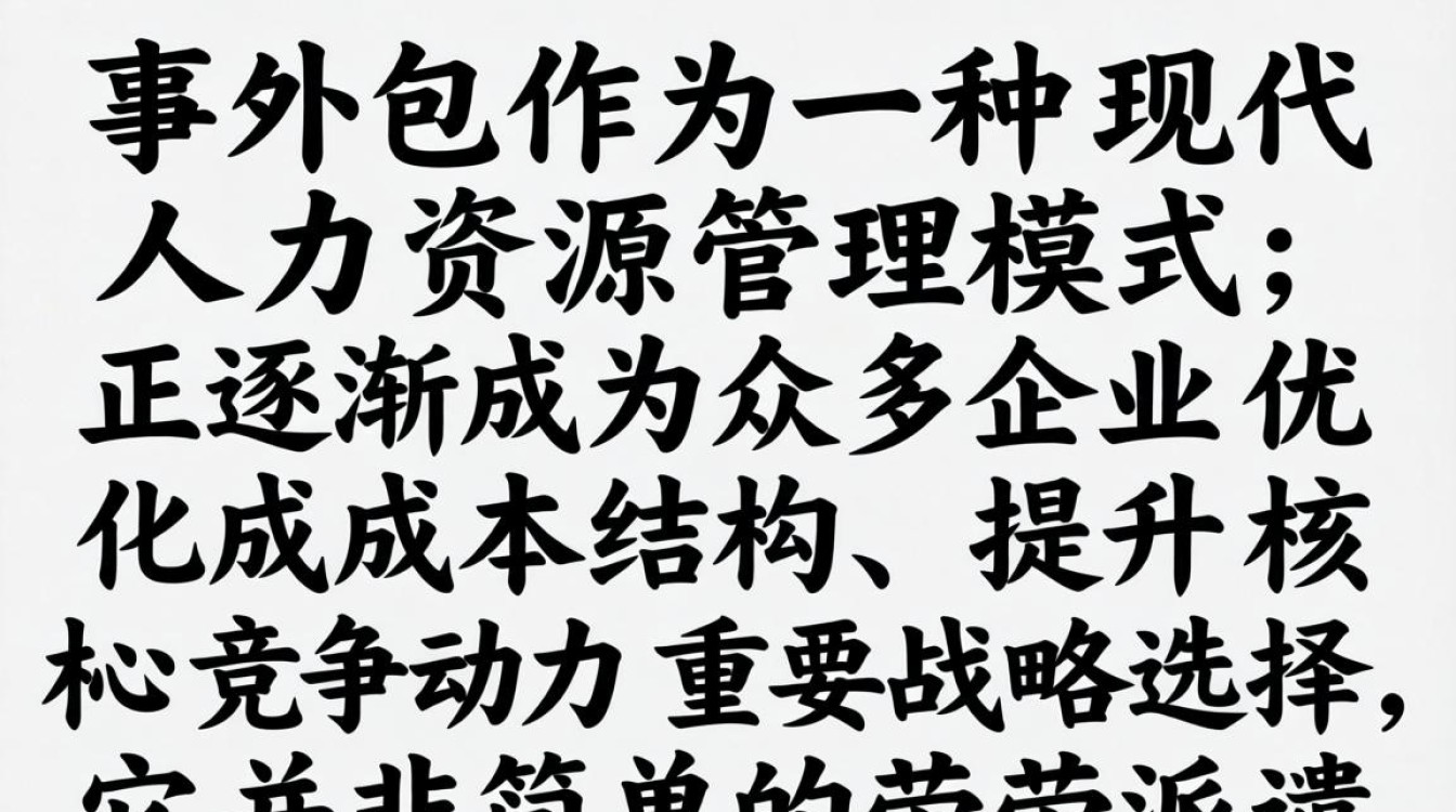 什么是人事外包,企业选择人事外包的好处有哪些