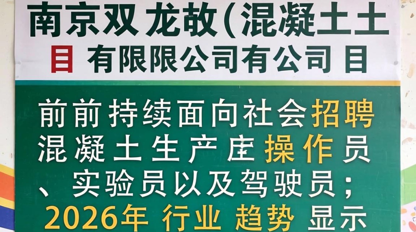 南京双龙混凝土招聘是真的吗，南京双龙混凝土招聘信息-图1