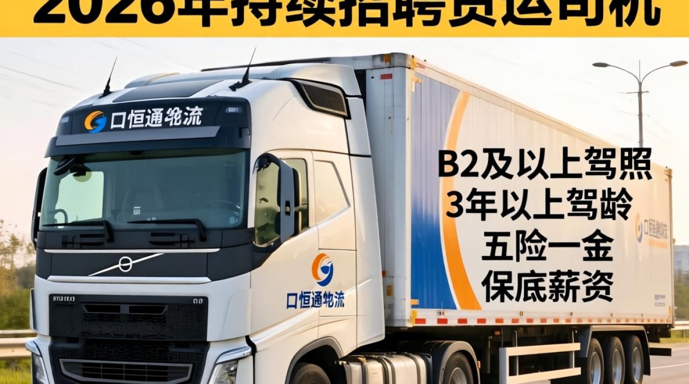 龙口恒通物流招聘司机，龙口恒通物流司机招聘待遇怎么样