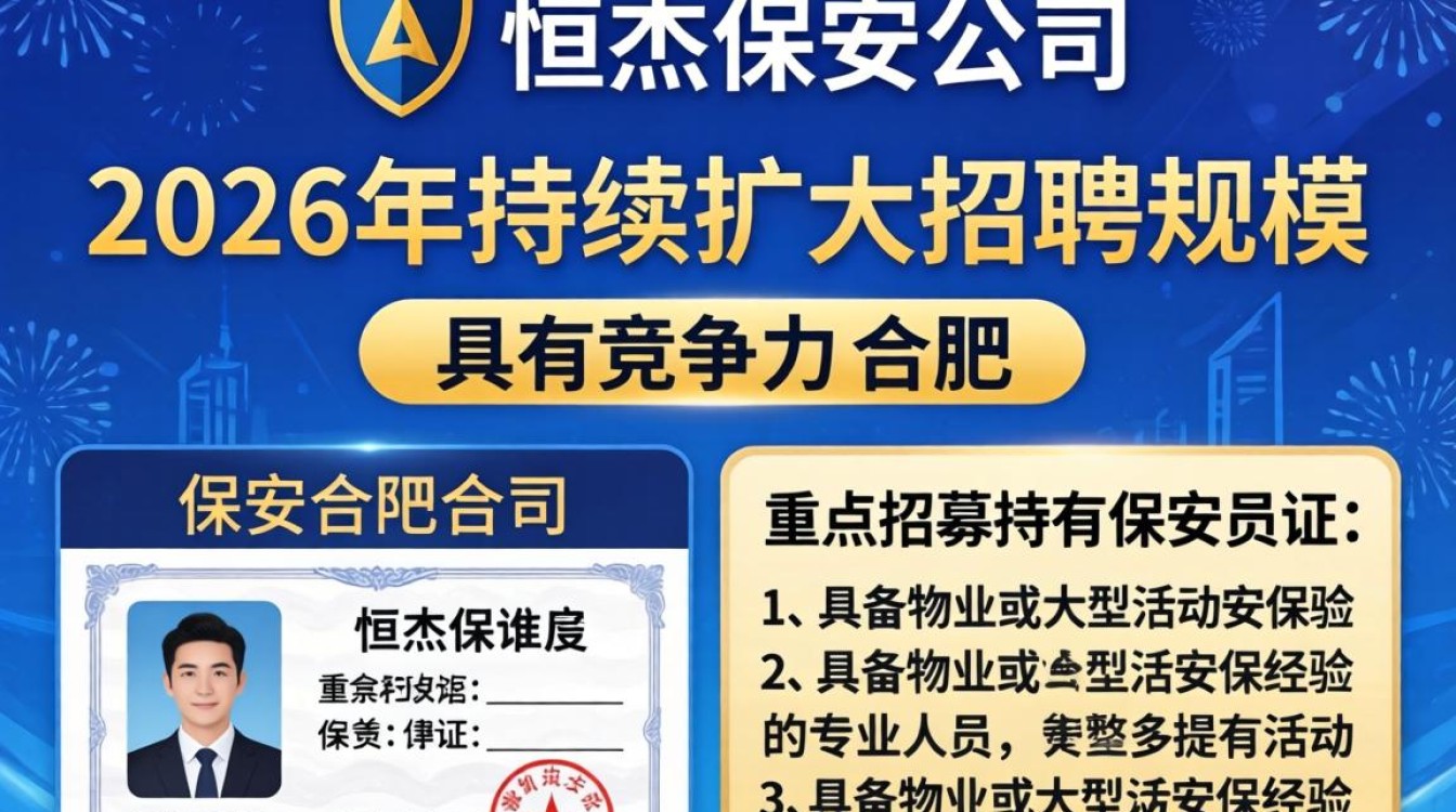 合肥恒杰保安公司招聘是真的吗，合肥保安公司招聘-图1