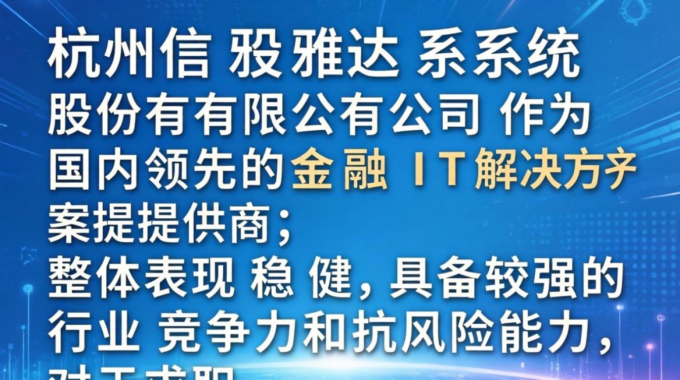 杭州信雅达公司怎么样,杭州信雅达股份有限公司评价-图3 杭州信雅达公司怎么样,杭州信雅达股份有限公司评价-图3