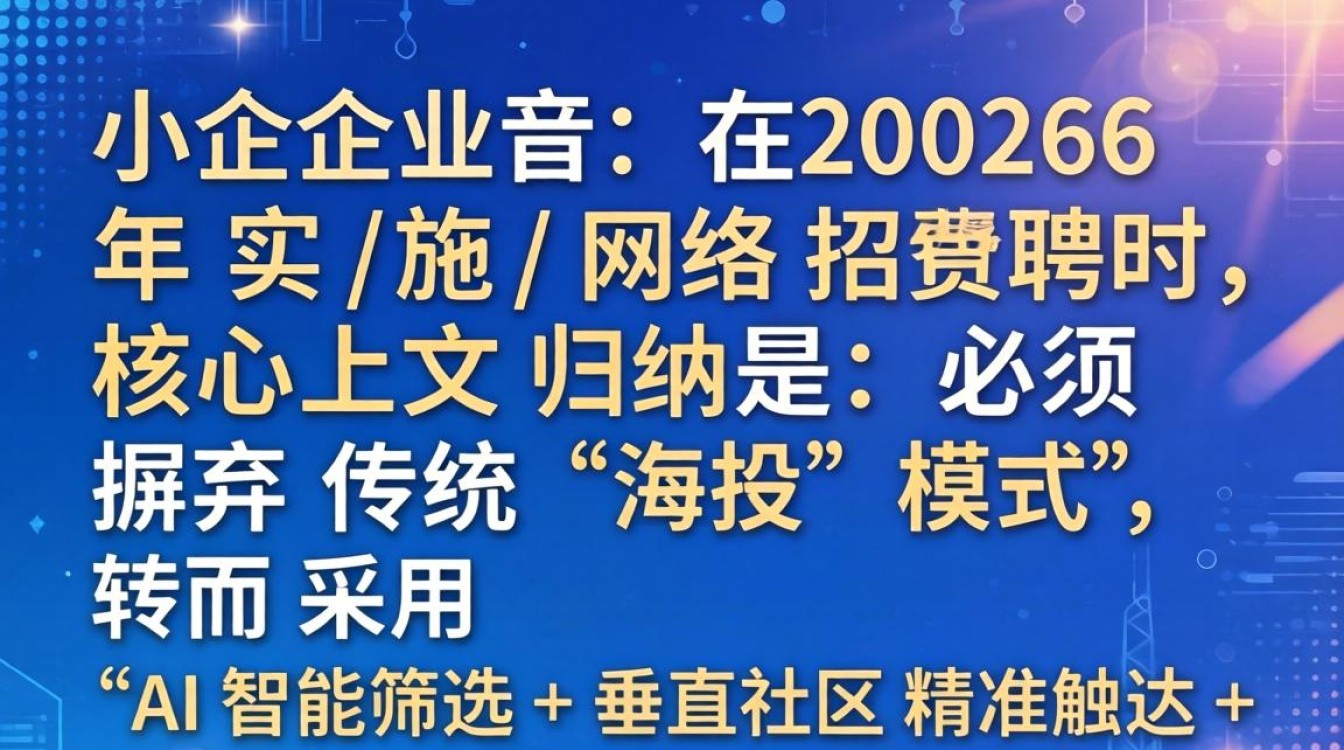 中小企业网络招聘难,如何低成本高效招人