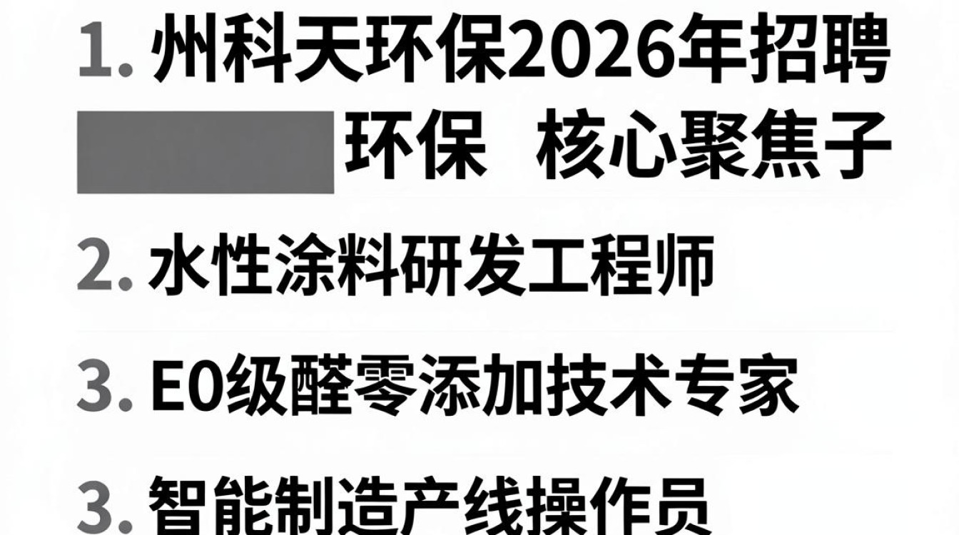 兰州科天环保招聘，兰州科天环保最新招聘信息-图1