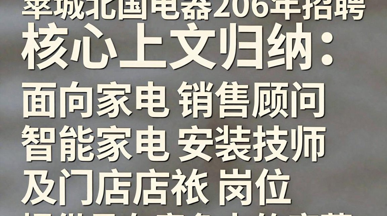 藁城北国电器招聘，藁城北国电器最新招聘岗位有哪些-图1