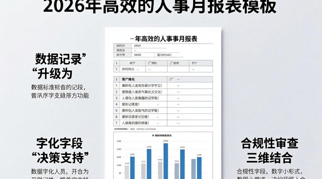 人事月报表模板免费下载，人事月报表模板