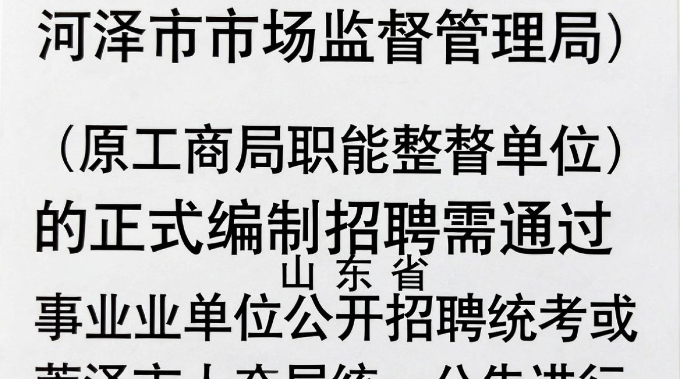 菏泽工商局招聘信息网，菏泽工商局招聘信息网最新招聘公告-图1