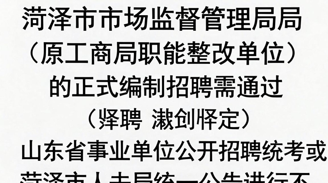 菏泽工商局招聘信息网，菏泽工商局招聘信息网最新招聘公告-图2