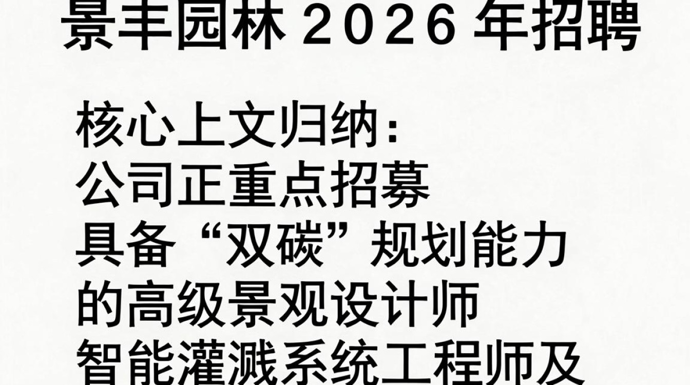 景丰园林招聘，园林设计师工资待遇怎么样-图1