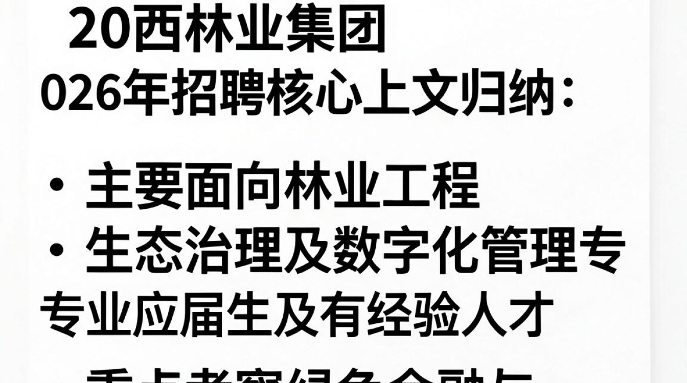 广西林业集团招聘,广西林业集团最新招聘公告及岗位要求