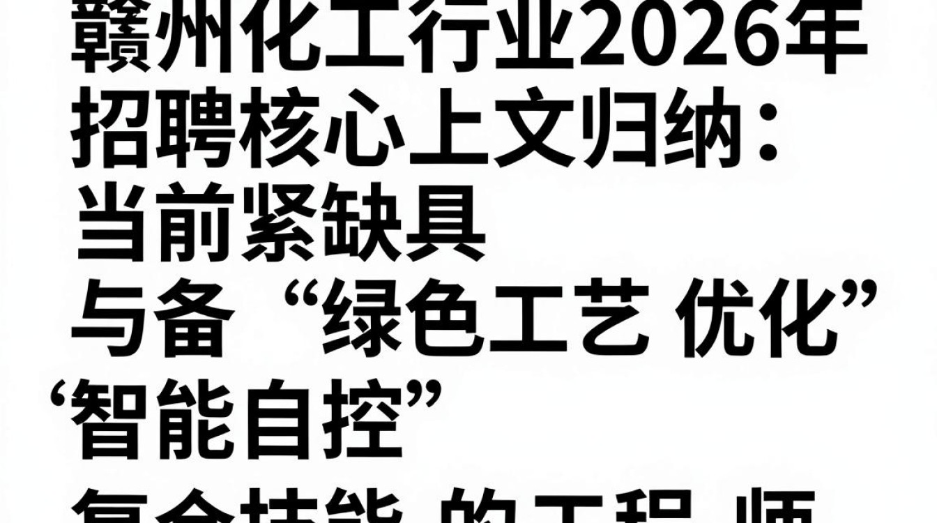 赣州化工招聘，赣州化工最新招聘信息及薪资待遇-图2