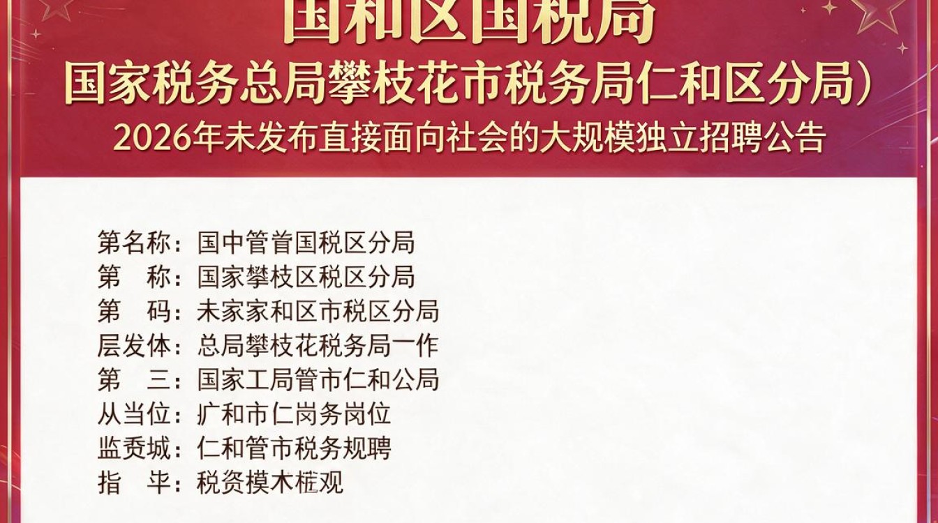 仁和区国税局招聘,仁和区国税局招聘条件及报名入口-图1 仁和区国税局招聘,仁和区国税局招聘条件及报名入口-图1