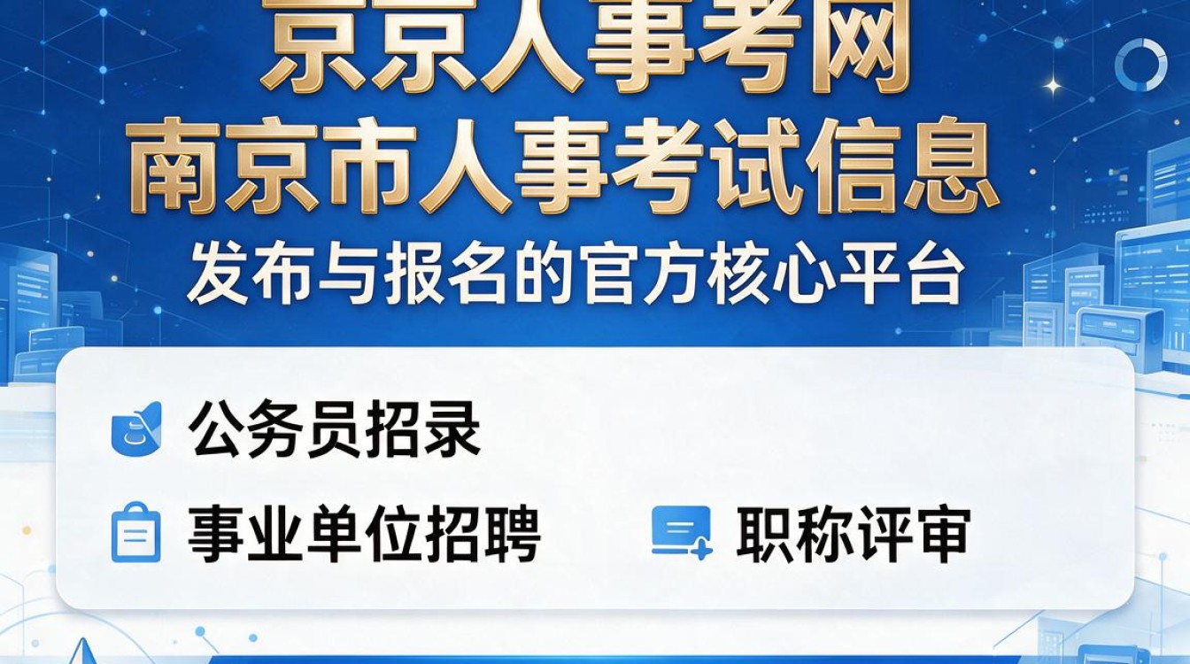 南京人事考网是什么网站?南京人事考试网官网入口