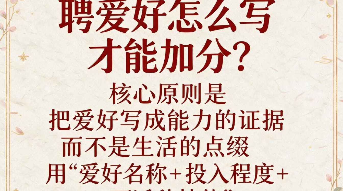 应聘爱好怎么写?简历兴趣爱好特长最佳回答,面试加分项