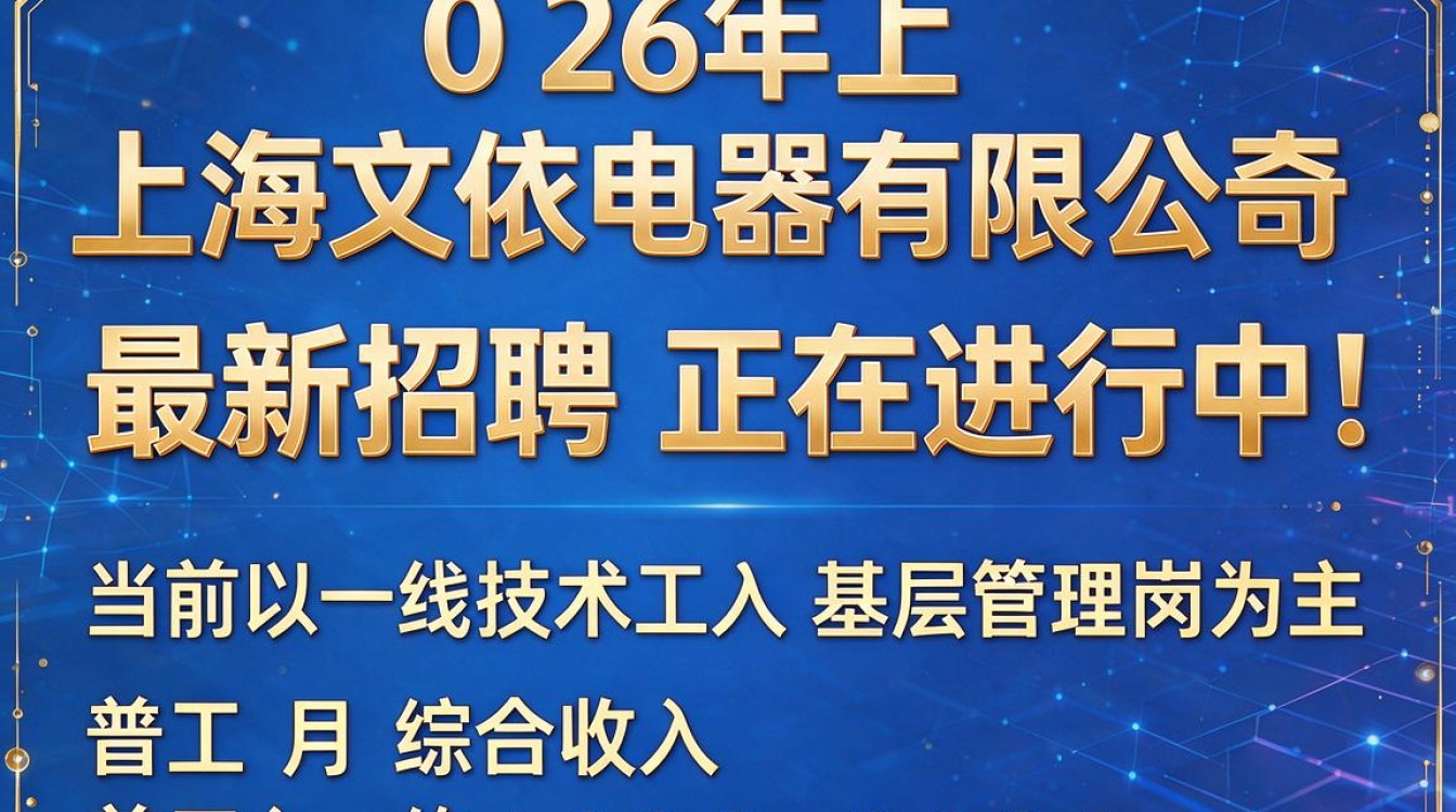上海文依电器最新招聘信息有哪些？招聘岗位要求是什么？-图1