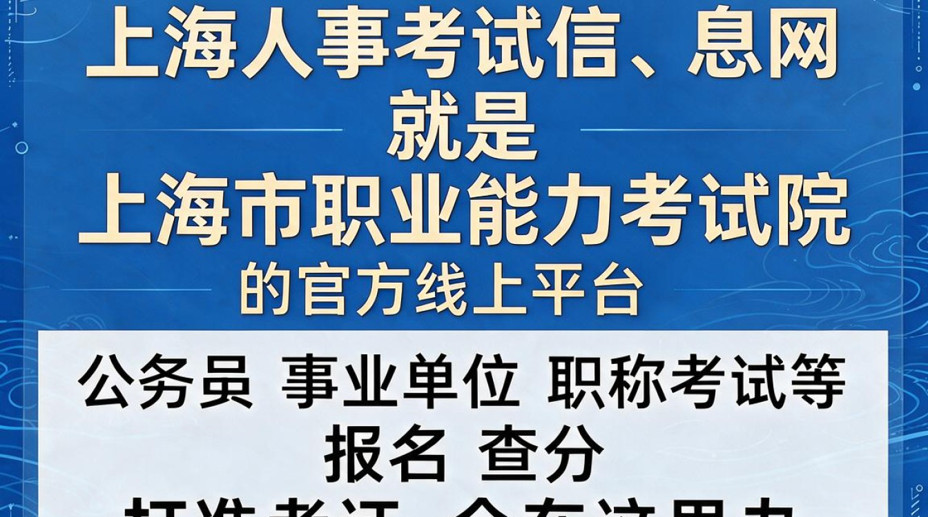 上海人事考试信息网官网是什么？如何快速找到最新报名入口？-图2