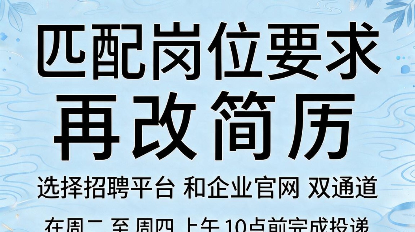 怎么投递简历?有哪些高效渠道和注意事项?-图1 怎么投递简历?有哪些高效渠道和注意事项?-图1