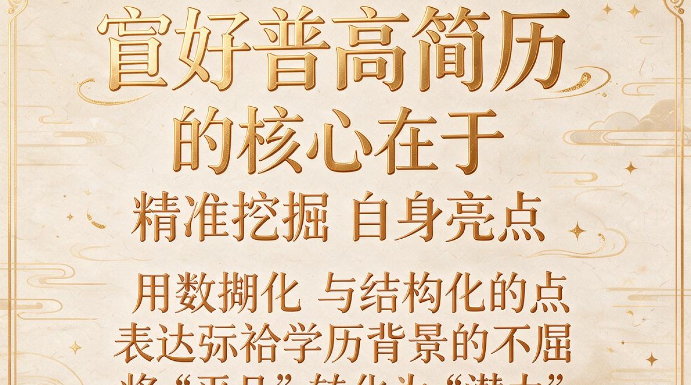 简历普高怎么写？高中学历简历制作技巧大全-图2