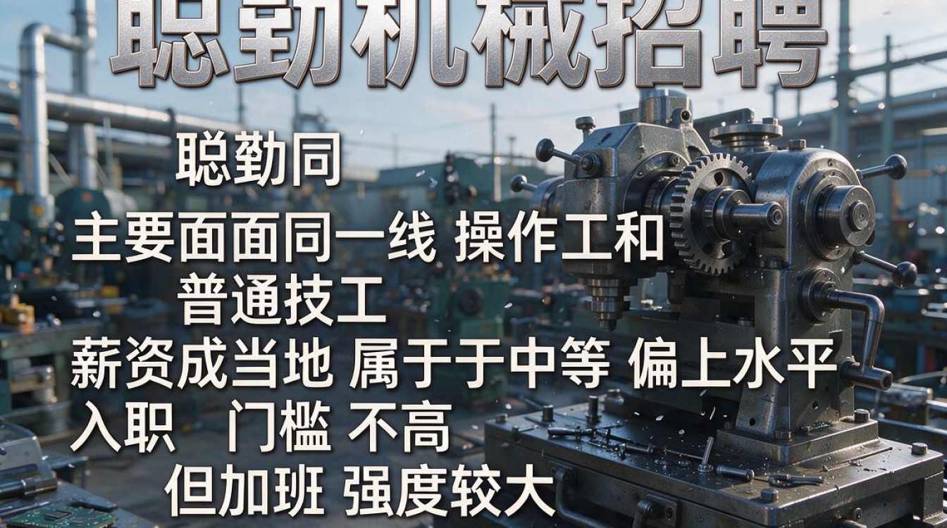 聪勤机械招聘靠谱吗?聪勤机械招聘信息在哪看?-图3 聪勤机械招聘靠谱吗?聪勤机械招聘信息在哪看?-图3