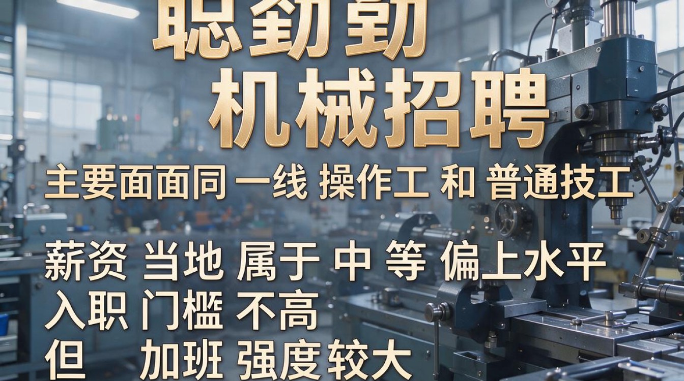 聪勤机械招聘靠谱吗?聪勤机械招聘信息在哪看?-图2 聪勤机械招聘靠谱吗?聪勤机械招聘信息在哪看?-图2