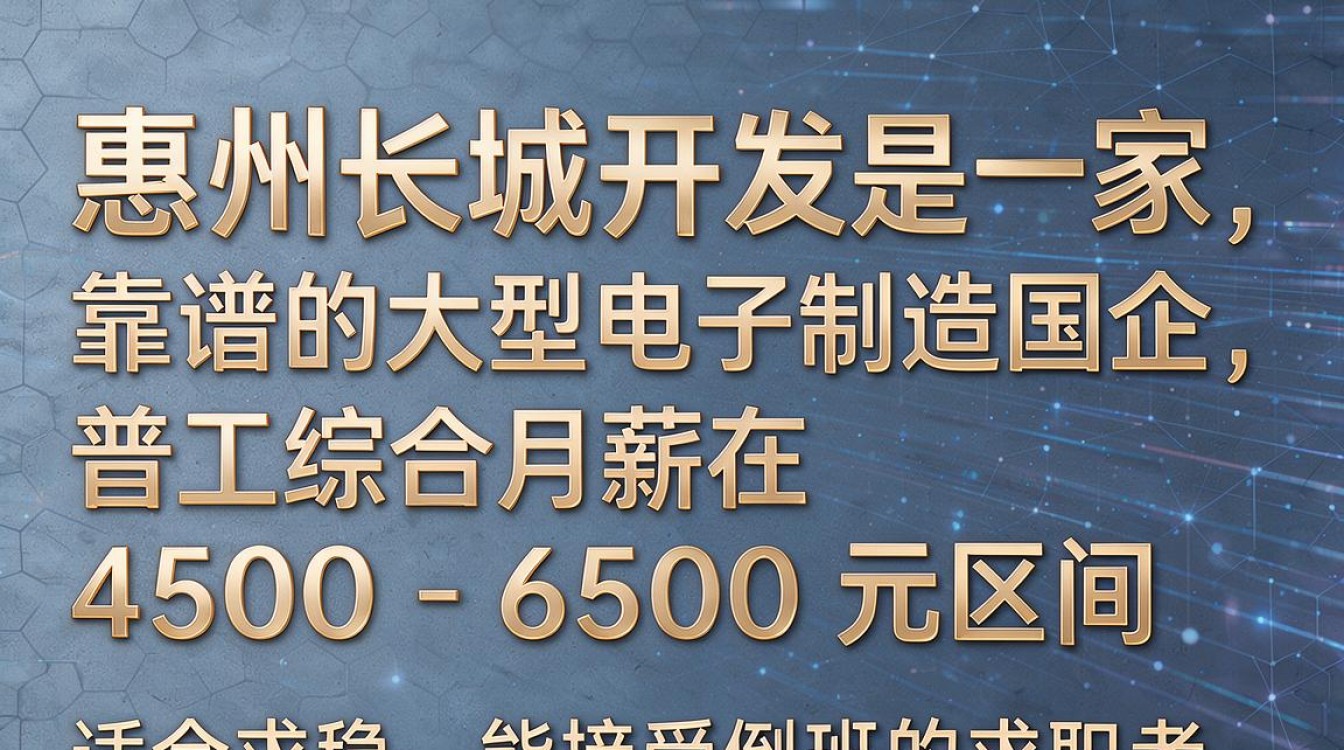 惠州长城开发怎么样,工资待遇如何-图1 惠州长城开发怎么样,工资待遇如何-图1