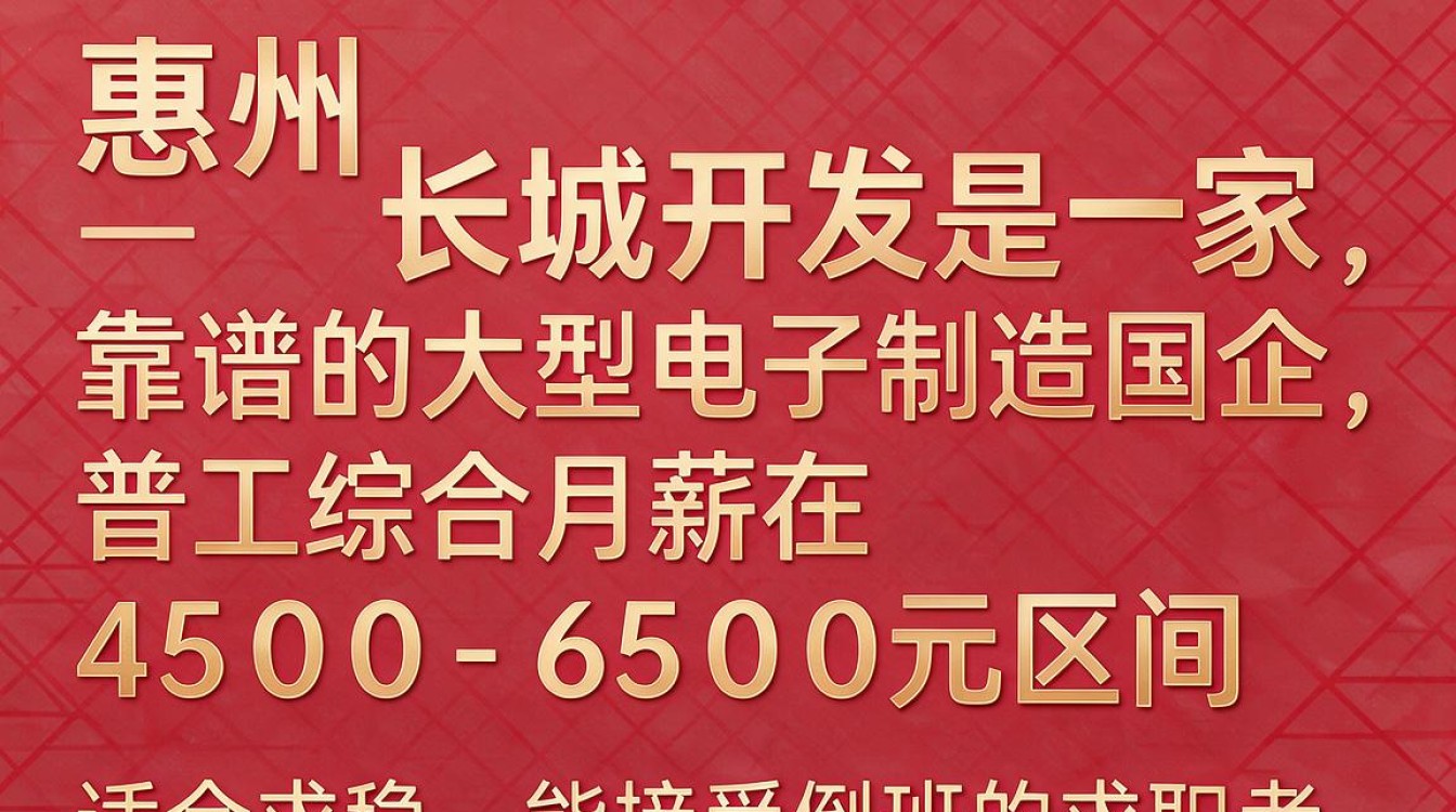 惠州长城开发怎么样,工资待遇如何-图3 惠州长城开发怎么样,工资待遇如何-图3