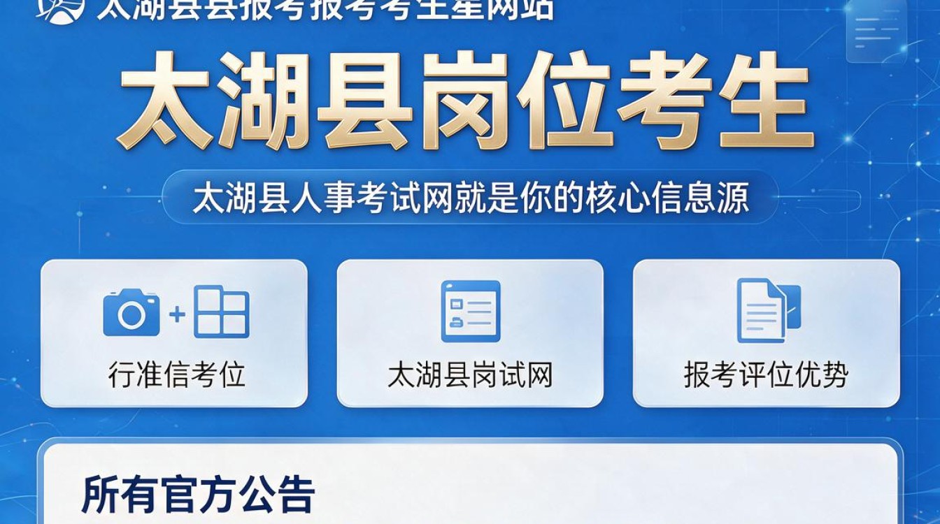 太湖县人事考试网官网是什么，如何查询最新招聘信息？-图2